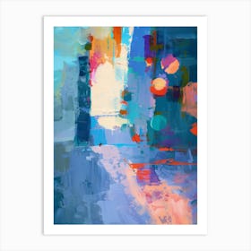 Abstract Cityscape 7 Art Print