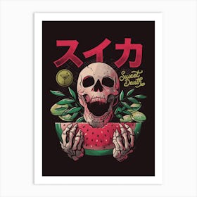 Sweet Death Art Print