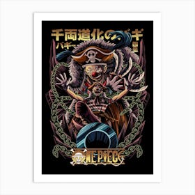 One Piece Anime Poster 10 Art Print