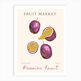 Passion Fruit Art Print