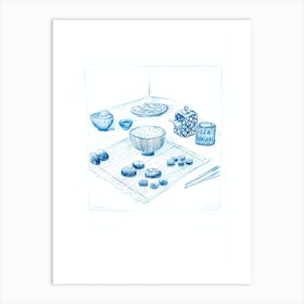 Sushi Art Print