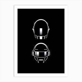 Daft Punk 2 Art Print