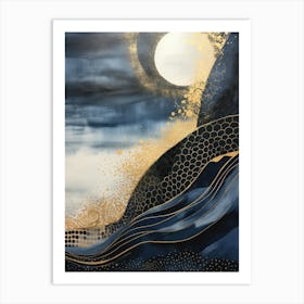 'Blue Moon' Art Print