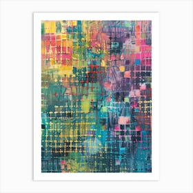 Abstract Painting 886 Art Print