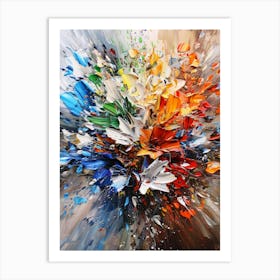 Abstract Painting 2423 Art Print