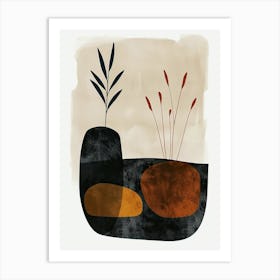 Phnom Penh Stone Park Bauhaus Minimalist Art Print