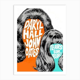 Daryl Hall John Oates 1 Art Print