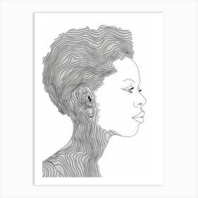 Portrait Of A Woman 239 Art Print