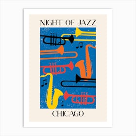 Chicago Jazz Art Print