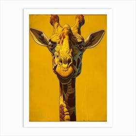 Giraffe 67 Art Print