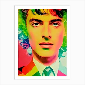 Gesaffelstein Colourful Pop Art Art Print