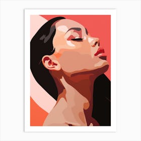 Portrait Of A Woman 57 Art Print