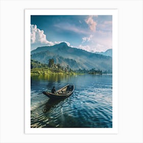 Sri Lanka Lake Art Print