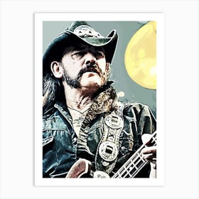 Lemmy Kilmister motorhead Art Print