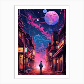 Sci-Fi Art Art Print