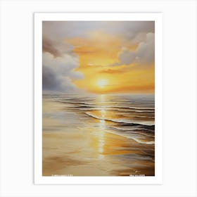 242.Golden sunset,San Francisco,USA. Art Print