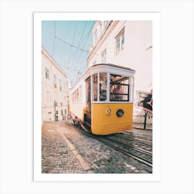 Lisbon Rail Car Art Print