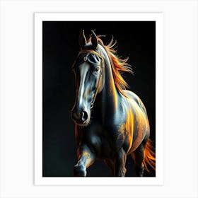 Wild Animal Creative Portrait 74 Art Print