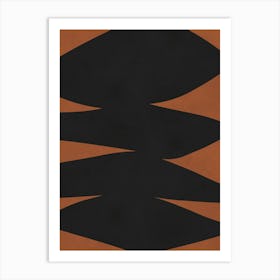 Abstract organic shapes 19 Art Print