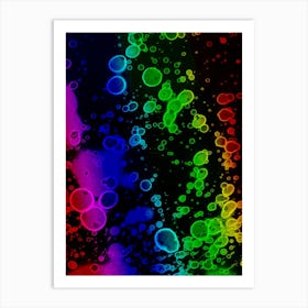 A Rainbow In The Negative Art Print