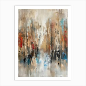 Abstract Landscape Canvas Print 3 Art Print