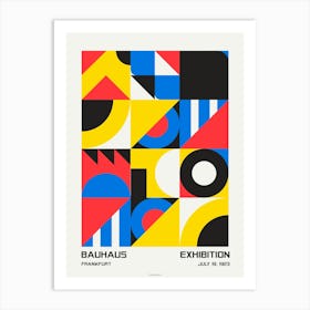 BAUHAUS | GEOMETRIC COMP 33 Art Print