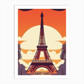 Paris Eiffel Tower 1 Art Print