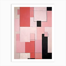 Pink Avant-Garde II Art Print