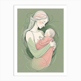 Motherhood Art Print (9) Art Print