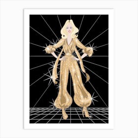 Kylie Infinite Disco Art Print