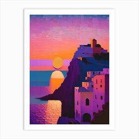 The Amalfi Coast 1 Art Print