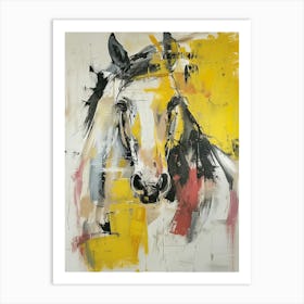 Horse Painting Art Print