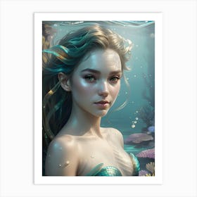 Mermaid-Reimagined 36 Art Print