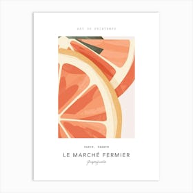 Grapefruits Le Marche Fermier Poster 3 Art Print