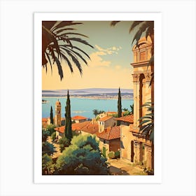 Tuscany, Italy 1 Travel Poster Vintage Art Print