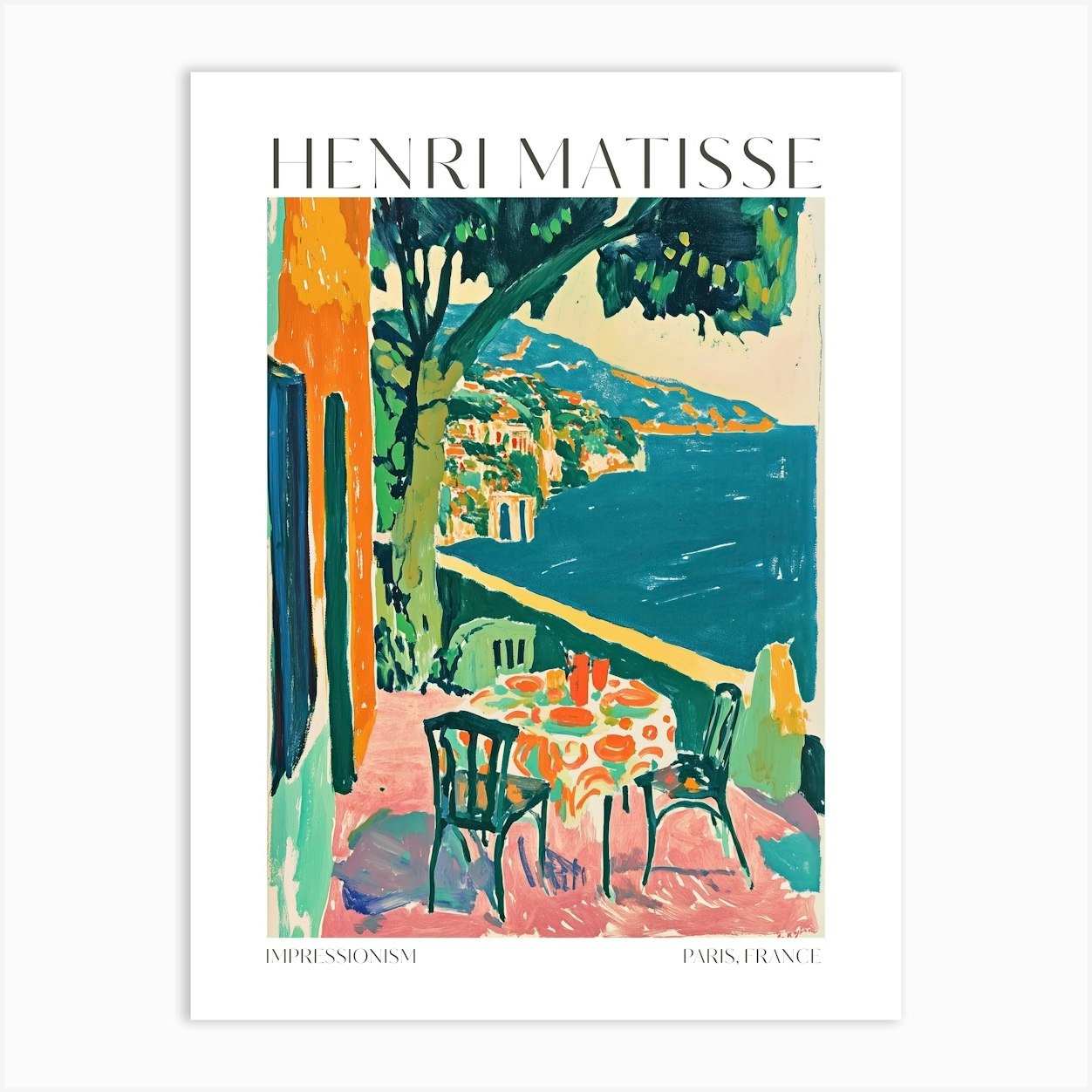 Matisse Modern Reproduction Oranges Art Print Matisse Modern Reproduction Oranges Art Print