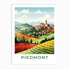 Italy Piedmont Travel Art Print