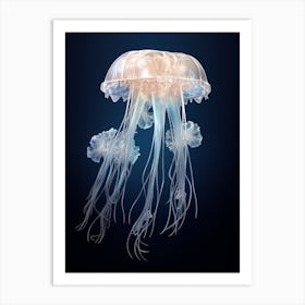 Box Jellyfish Realistic 1 Art Print