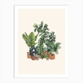 Plant Gang 9 Art Print