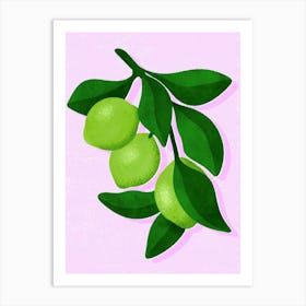 Limes Art Print