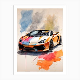 Lamborghini 5 Art Print
