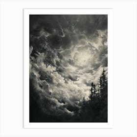 'Clouds' Art Print