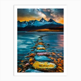 Stepping Stones Art Print