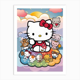 Hello Kitty 11 Art Print