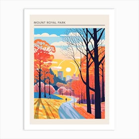 Mount Royal Park Montreal Canada 3 Art Print