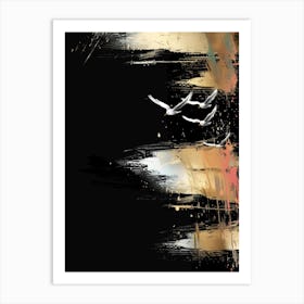 Birds In Flight 17 Art Print