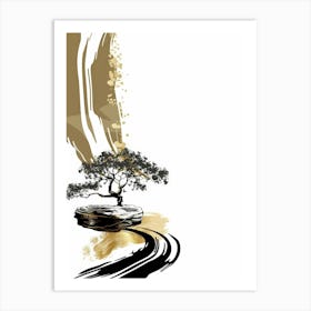 Bonsai Tree 1 Art Print