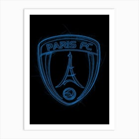 Paris Fc 1 Art Print