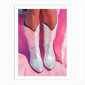 Cowboy Boots 5 Art Print