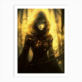 Dark Fairy Art Print